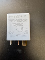 3 PCS V23274-W2601-X003 TYCO RELAY POWER 12V N.O (1 FORM A) 4 PIN (23x15x26)mm