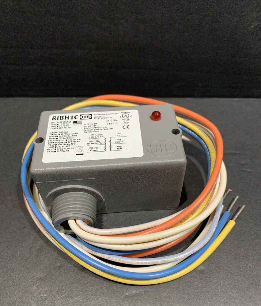 RIB FUNCTIONAL DEVICES RIBH1C 10-30VAC/Dc 395036A NEW