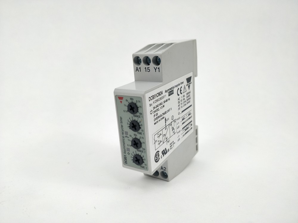 Carlo Gavazzi DCB51CM24 Asymmetrical Recycler Timer 24 VDC