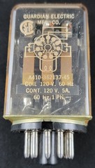 Vintage Guardian Electric 1210-3C-120A Enclosed Plug-In Relay #3138 NOS