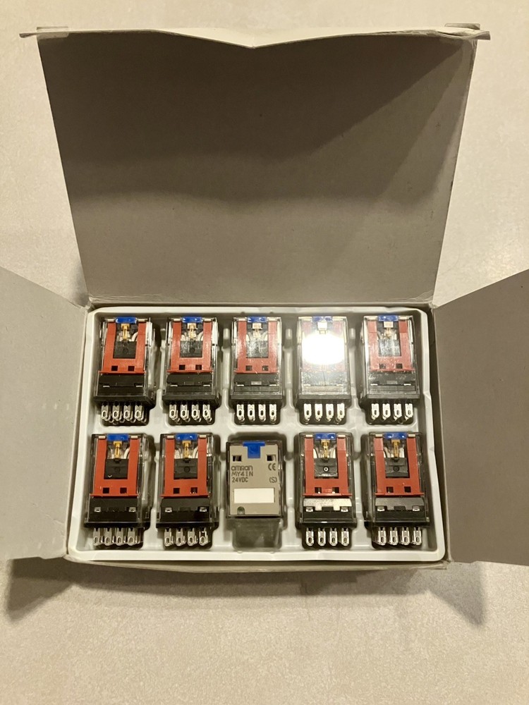 OMRON MY4IN 24VDC GENERAL PURPOSE RELAY 14 Pin 5A (BOX OF 10 PCS) NEW