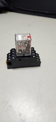 Omron PYF14A-E Relay Socket w/ Omron MY4IN-AC110/120(S) Relay