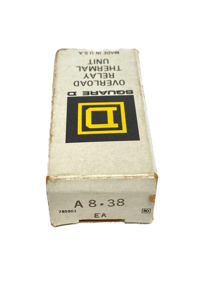 New SQUARE D A8.38 Overload Relay Thermal Heater Element Unit
