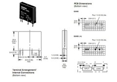 5x Solid State Relay SSR G3MB-202P 240V AC/DC / 2A Load 5V 10mA Control