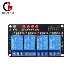 10pcs 4Channel 3V 3.3V Relay Module for Arduino Raspberry PIC AVR DSP ARM MSP430