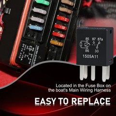 Quality 4 Multi-Purpose Relay for Sea-Doo GTR GTS GTX RXP-X XRS RXT RXT-X