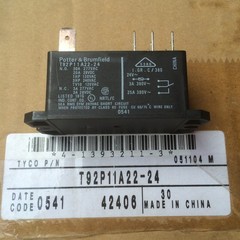 T92P11A22-24 24VDC Potter & Brumfield Power Relay 30A 240VDC 6 Pins New