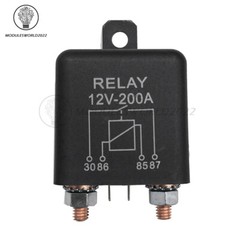 12V/24V 100A/200A 4Pin Automotive Relay Normally Open Switch Relay For Car Boat