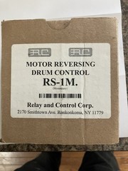 Relay And Control Corp. Motor Reversing Drum Control. Pn RS-1M