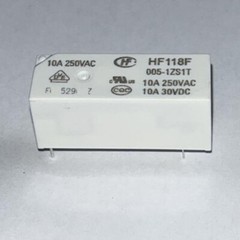 1Pce JQX118F HF118F-005-1ZS1T Power Relay 5 Pins 5VDC 10A 250VAC
