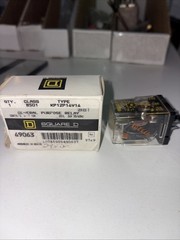 Square D KP12P14V14 General Purpose Relay 24V Coil 10A Series D New