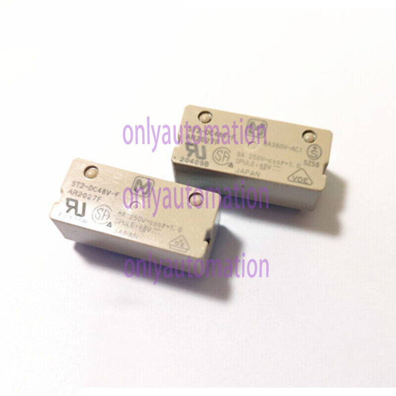 10PCS PANASONIC ST2-DC48V-F Power Relay 48VDC 6Pin 8A 250V~
