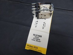 PHILIPS ECG RLY1443 DPDT 10A 24VAC OPEN FRAME RELAY – USA SELLER FAST SHIPPING