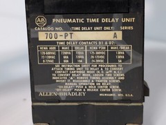 Allen Bradley 700-PT400A1 Convertible Contact Control Relay w/ 700-PT Time Delay