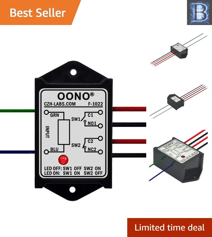 Versatile 8 Amp DPST Relay for AC/DC 24V Applications – Reliable Control Module