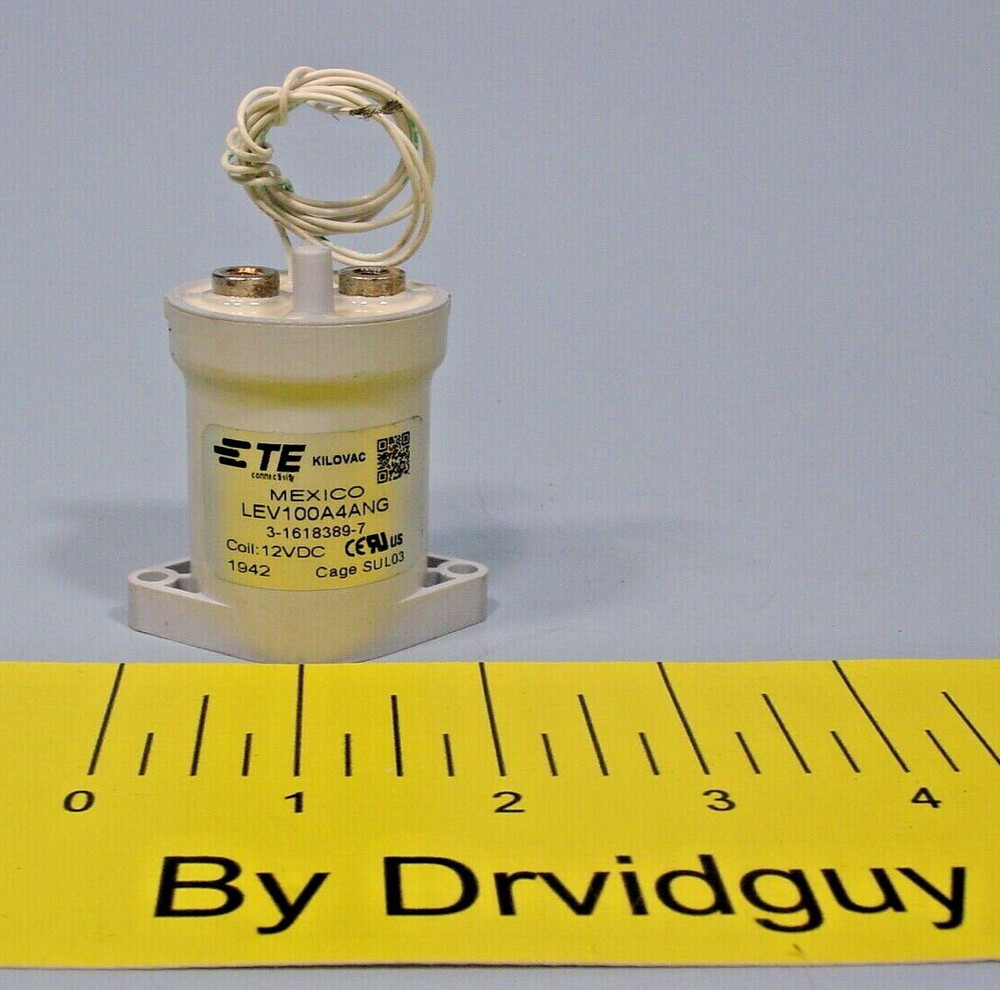 TE LEV100A4ANG Electromechanical Relay; 12 VDC; 26Ohm; 100A; 3-1618389-7