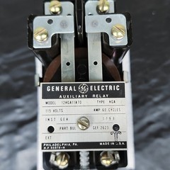 General Electric GE 12HGA11A70 HGA Auxiliary Relay 115V 60Hz Part GEF-2623