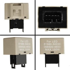 2X Car Accessories 8-Pin Electronic Flasher Relay for LED Bulb3183