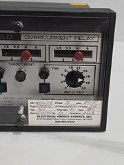 ITE Brown Boveri 51E Circuit Shield Overcurrent Relay 223T3291 24VDC 50/60Hz BBC
