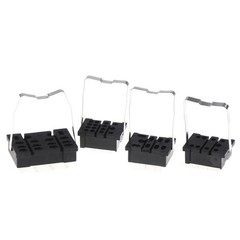PCB Mount Relay Base PT08-0 PT14-02 PY14-02 8/14-Pin Solder Type Relay Holder