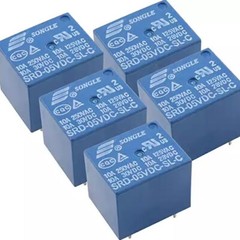 SRD – 3V/5V/6V/9V/12V/24V – SL-A/SL-C Blue Original Relay SPDT 4/5-Pins PCB 10A