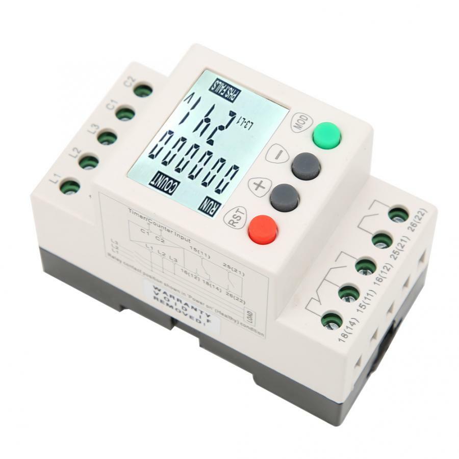 Under Over Voltage Protector 3 Phase Voltage Monitoring Protection Relay