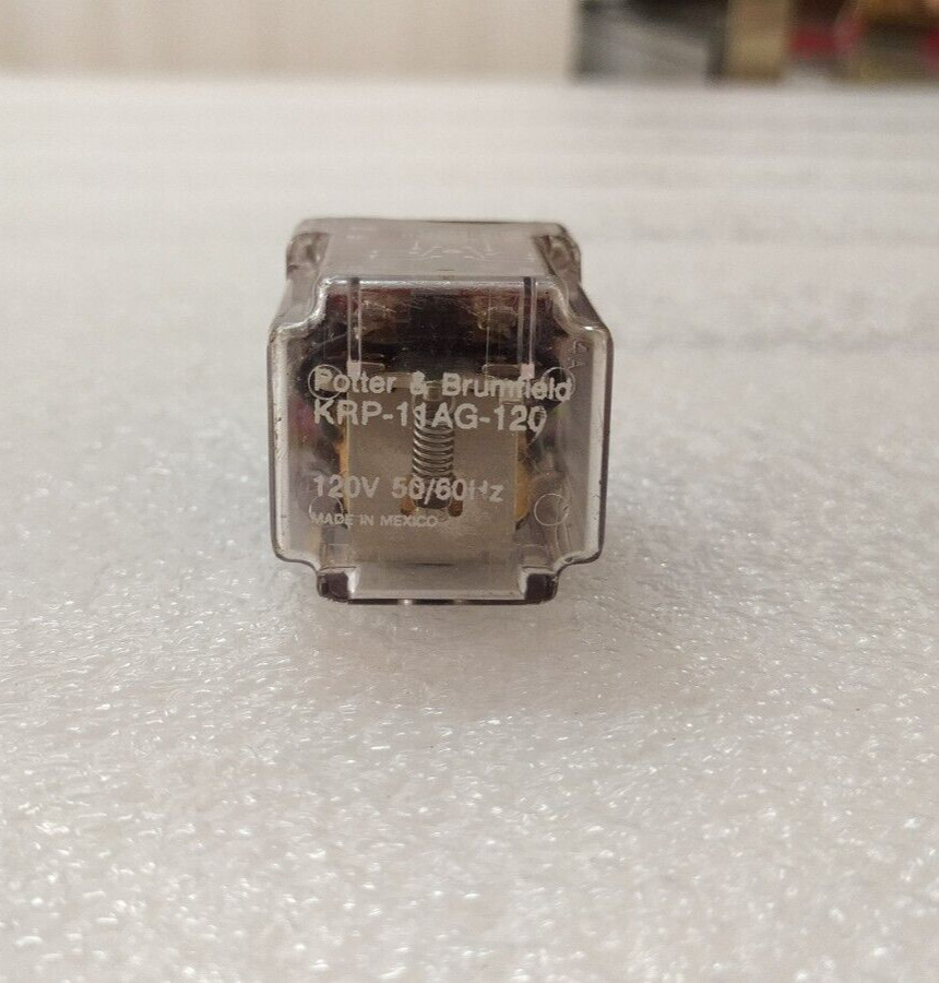 KRP-11AG-120 POTTER & BRUMFIELD 8 PIN RELAY 120V (3Pcs LOT)