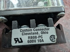 👀WARRICK CONTROLS 8-PIN CONTROL RELAY 120-240 VAC 4.4 VA W/ BASE RB08-PC