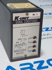 1Pc M-SYSTEM KWVS-AAA-R K-UNIT SIGNAL CONDITIONER 24VDC 4-20mA KWVS AAA R USED