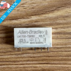 8PCS Relay For Allen-Bradley CAT 700-TBR60 CAT700-TBR60 5-Pins 60VDC 6A 250VAC