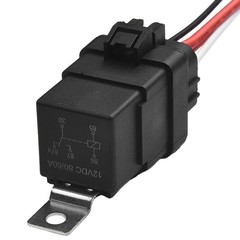 60/80A 12Volt Waterproof Automotive-Relay With Pigtail 5-Pin Heavy Duty