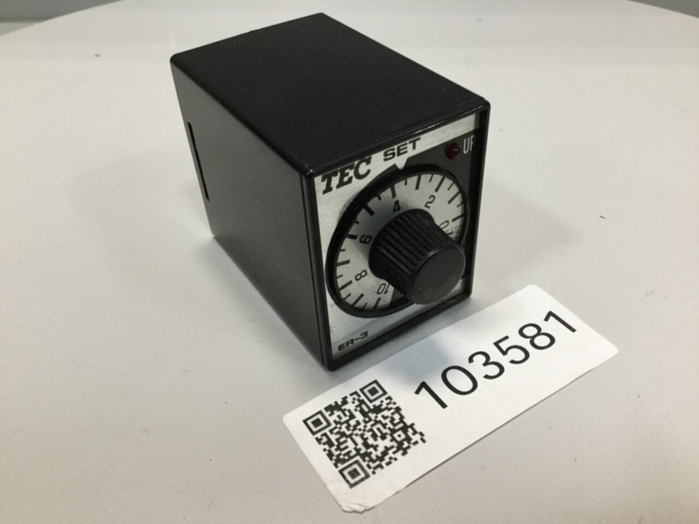 TEC Time Delay Relay ER-31A Used #103581