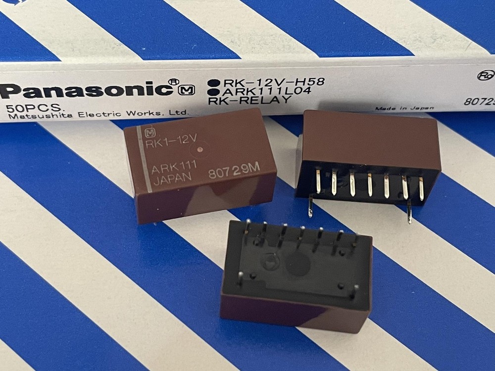 New RK1-12V-H58 High Frequency Relay 9 Pins x 1pc