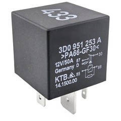 2-Pack Relay – 30A 12VDC 5-Pin SPDT Automotive Relay – Compatible with Select…
