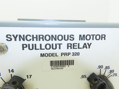 Basler PRP320 Electric Synchronous Motor Pull-out Relay 120/208/240/480V 6VA