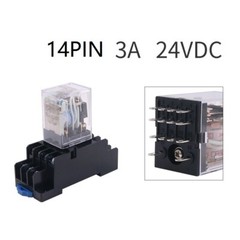 Intermediate Relay For CHINT JZX-22F/4Z DC AC 3A 14pin 12V 24V 36V 110V 220V