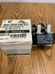 SQD 8501C016V20 “Brand New” Power Relay 30A 600V 120V Coil 2 NC/2 NO