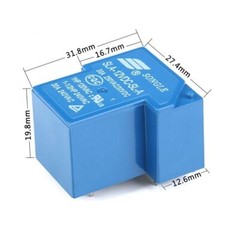 SONGLE Mini Power Relays SLA-05V 09V 12V 24V 48VDC-SL-A -SL-C 4/5/6Pin 30A T90