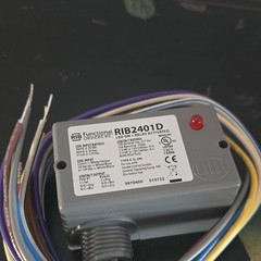 Functional Devices RIB2401D Enclosed Relay SPDT 24/120VAC 10A LED Wall Mount