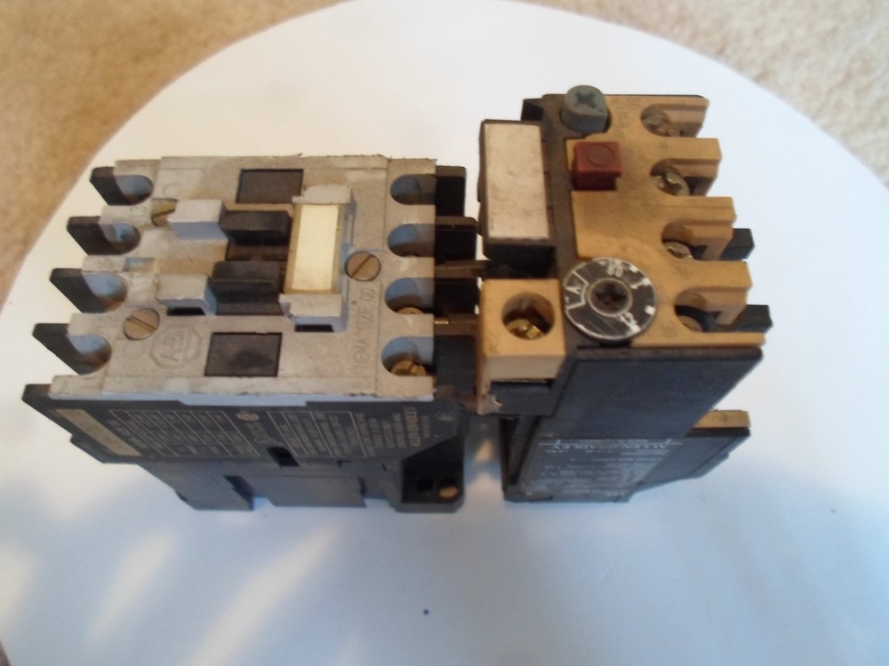 Allen Bradley 193 BSB 12 Series B WITH 509-TOD Series B Range .8-1.2