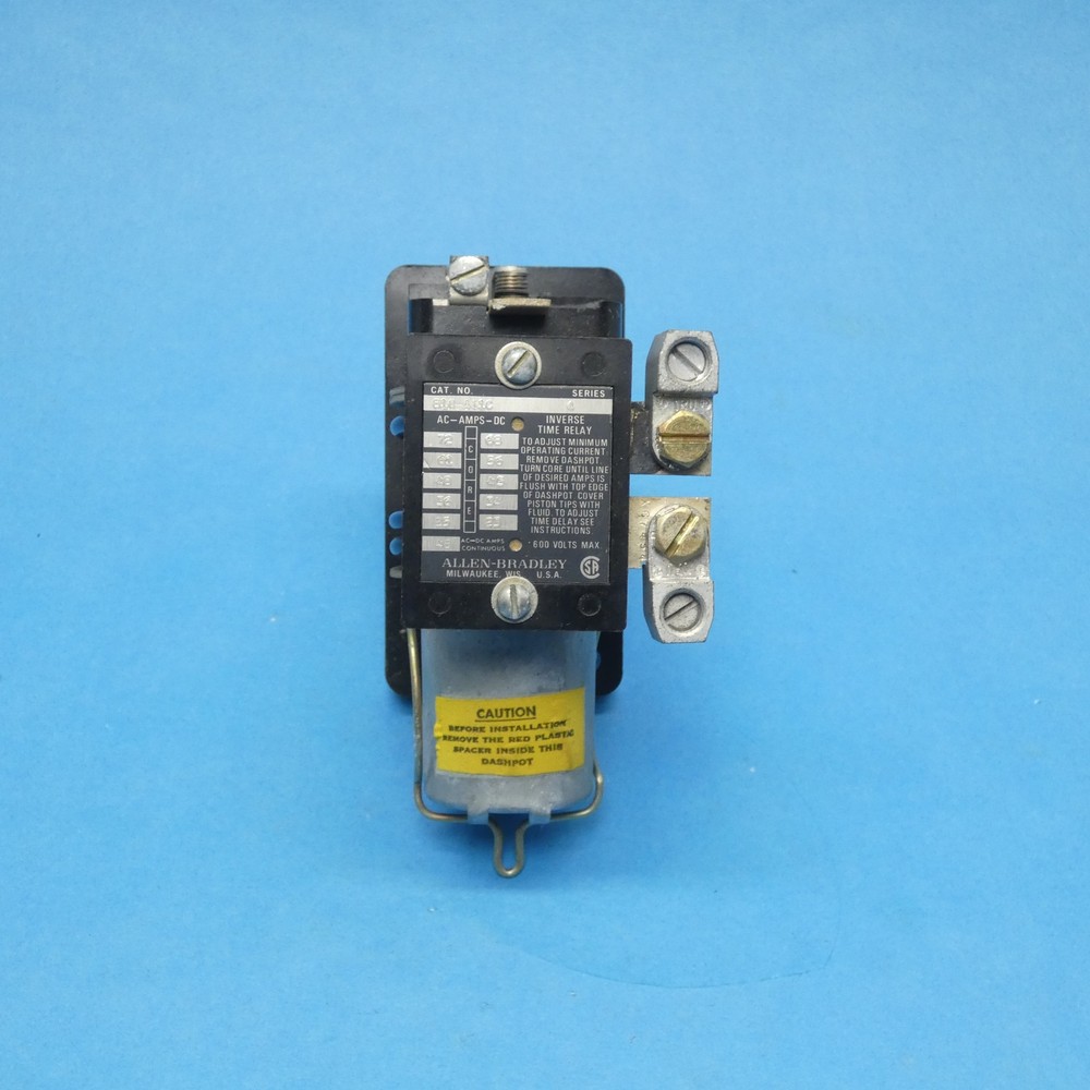 Allen Bradley 810-A11C Inverse Time Current Overload Relay Dash Pot 48 Amp N.C.