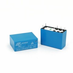 10Pcs SONGLE 5VDC Mini Power Relay SMI-05VDC-SL-2C 8Pin PCB Mount DPDT 5A/250VAC