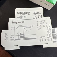 Schneider Electric 1A Current Sensing Relay 841CS1-UNI