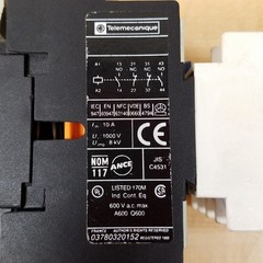Telemecanique CA3DN62BDREQ3548G6 w/ LADN40 and LA4 DE 1E Supressor – USED