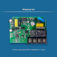 AC90~250V 16A Remote Control Smart WIFI Relay Delay Switch Relay Module Board