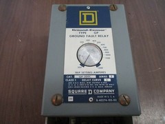 Square D Ground-Censor Ground Fault Relay GP-200C 200-1200A Trip Used