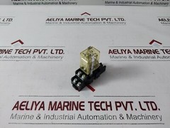 Idec RH2B-U Relay With SH2B-05B Socket DC 24V 10A 240VAC/10A 30VDC
