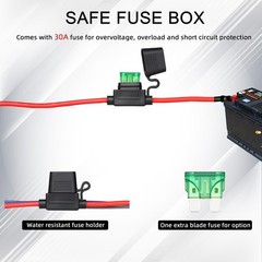 Electric Fuel Pump Relay Kit 12V Relay Bypass Switch Kit Fuel Pump Relay Wiri…