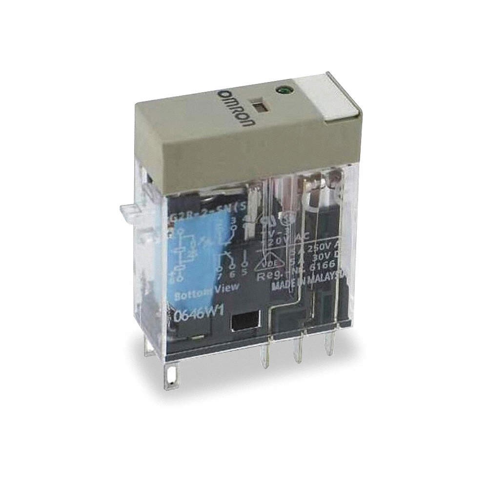 OMRON G2R-2-SN-DC24(S) General Purpose Relay, 24VDC, 5A, 8 Pins 1YCN5