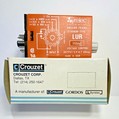 Syrelec LUR 110VAC 1994-K Control Relay SPDT 10A 11-Pin Plug-In Adjustable – NOB